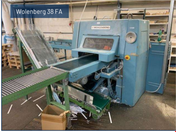 Used Wohlenberg 38 FA Cutter for Sale (Auction Premium) | NetBid Industrial Auctions
